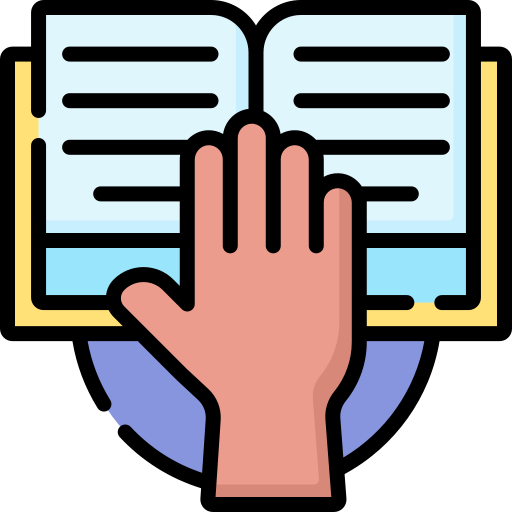 Mano con cuaderno